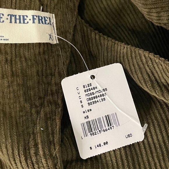 Free People Good Luck Corduroy Overalls - Picture 11 of 14